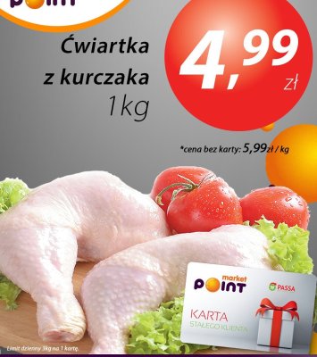 Ćwiartka z kurczaka promocja w Market Point