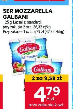 Ser mozzarella Galbani promocja w Stokrotka