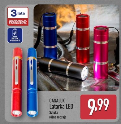 Latarka LED promocja w Aldi