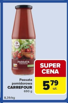 Passata pomidorowa Carrefour 690g promocja w Carrefour Express