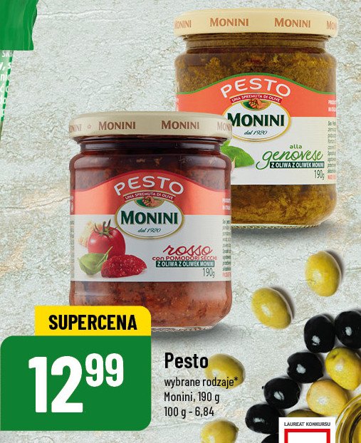 Pesto rosso Monini promocja