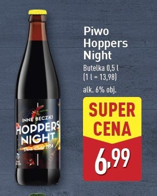 Piwo Inne beczki hoppers night promocja