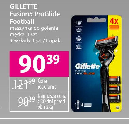 呕el do golenia + 4 wk艂ady Gillette fusion 5 proglide promocja