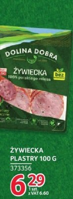 Żywiecka plastry Dolina Dobra 100g promocja w Selgros