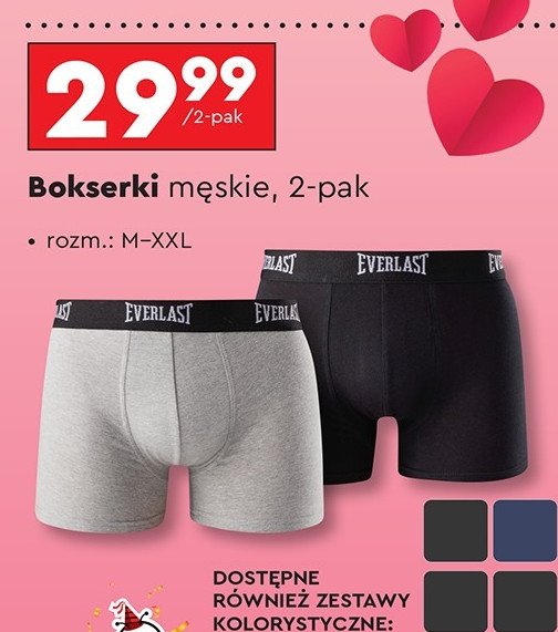 Bokserki męskie m-xxl Everlast promocja