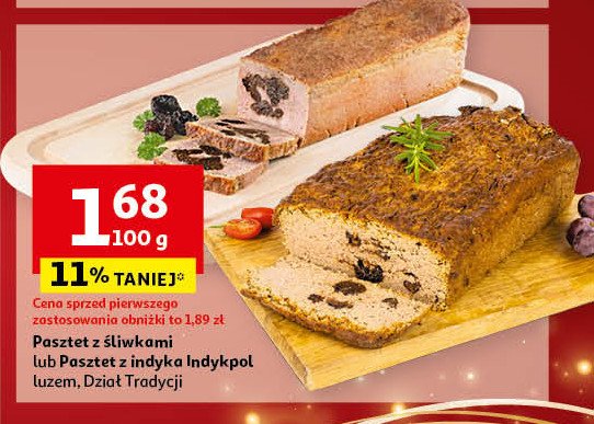 Pasztet z indyka Indykpol promocja w Auchan