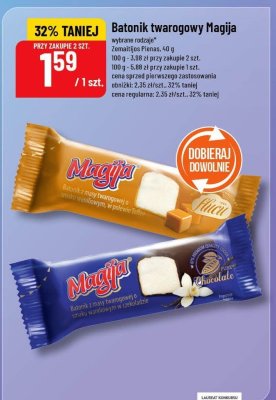 Batonik twarogowy wybrane rodzaje promocja w POLOmarket