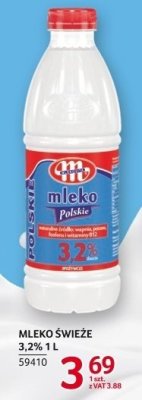 Mleko świeże Mlekovita 3.2% 1L promocja w Selgros