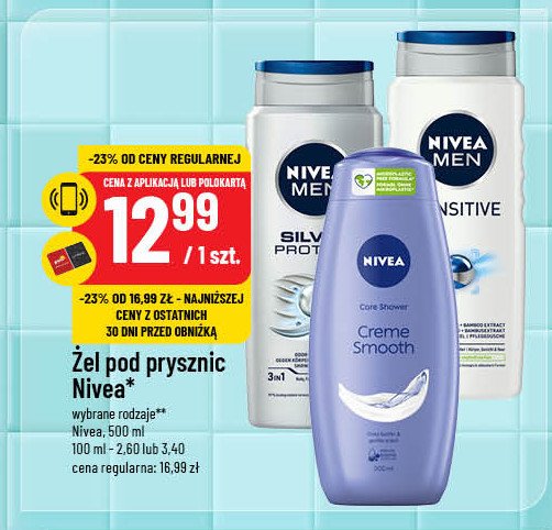 Zel pod prysznic promocja