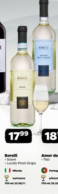 Wino Borelli Lucido Pinot Grigio promocja w Netto