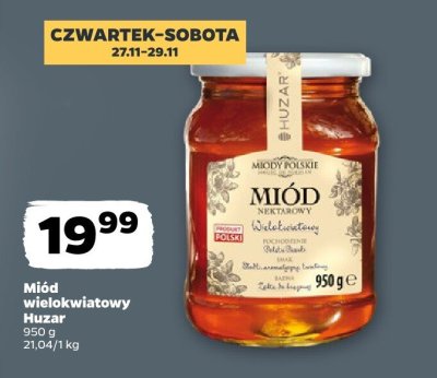 Miód wielokwiatowy  promocja w Netto