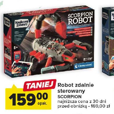 Robot scorpion Clementoni promocja