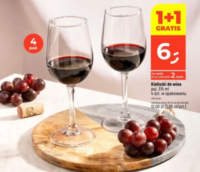 Kieliszki do wina 315 ml promocja w Dealz