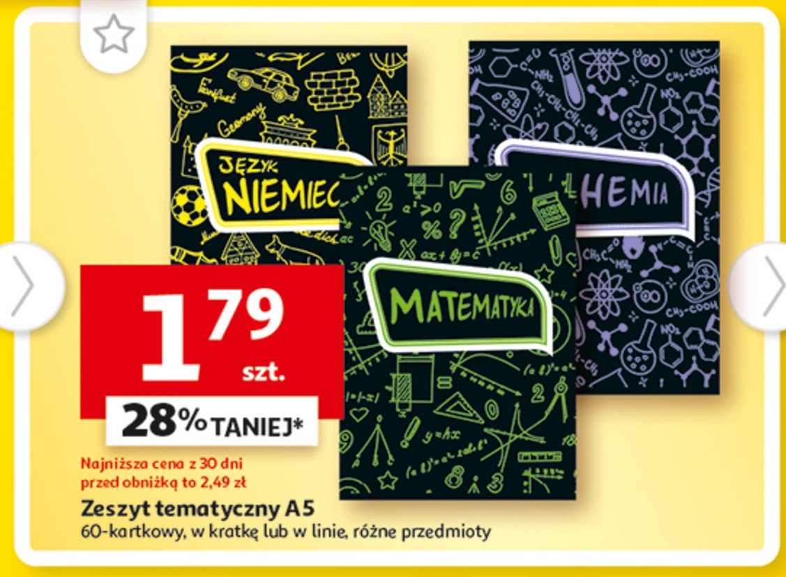 Zeszyt tematyczny a5 60 k. linia promocja