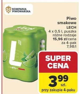 Piwo promocja w Carrefour Market