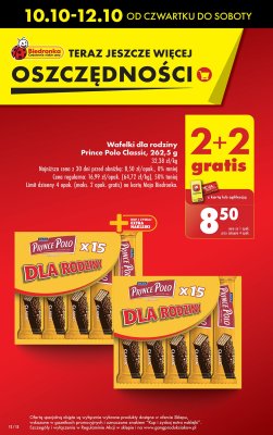 Wafelek classic Prince polo promocja