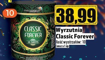Wyrzutnia Classic Forever Ilość wystrzałów: 10 promocja w TOPAZ