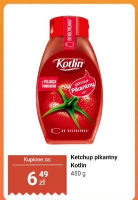 Ketchup pikantny  promocja w Dino