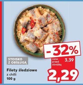 Filety śledziowe z chili promocja