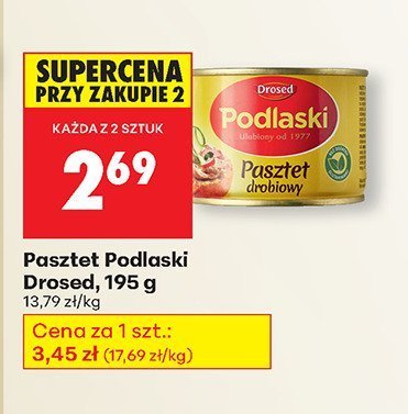 Pasztet Podlaski  promocja w Biedronka