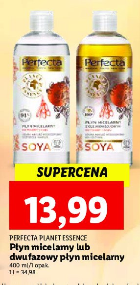 P艂yn micelarny do twarzy i oczu soya Perfecta planet essence promocja