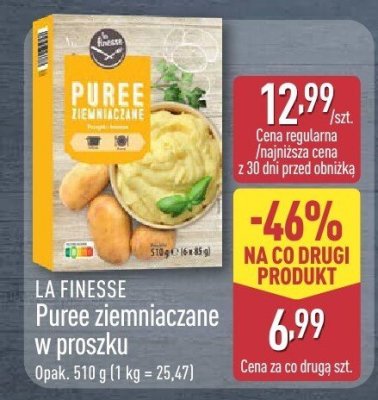 Puree ziemniaczane w proszku  promocja w Aldi