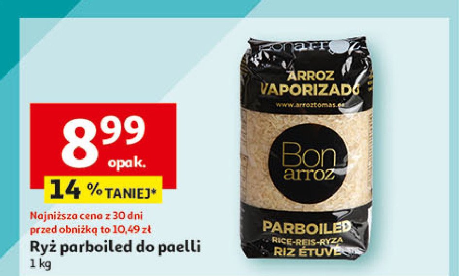 Ryż paraboliczny do paella ARROZ CEBOLLA promocja