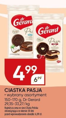Ciastka Pasja wybrany asortyment Dr Gerard promocja w Chata Polska