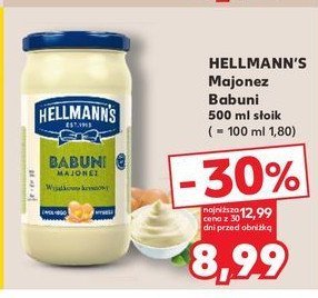 Majonez babuni Hellmann's promocja