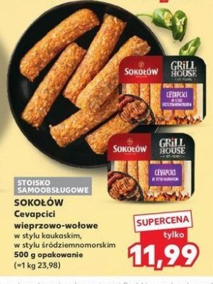 Cevapcici w stylu kaukaskim Soko艂贸w grill house promocja