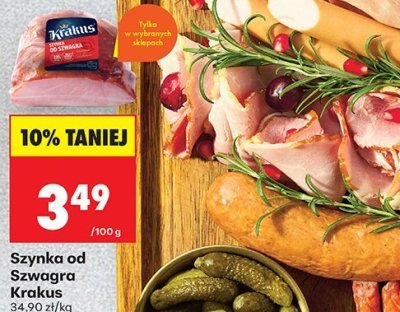 Szynka od Szwagra promocja w Biedronka