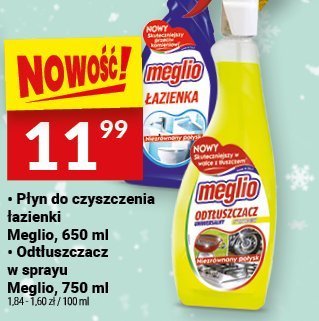 Odtłuszczacz w sprayu Meglio 750 ml promocja w Twój Market