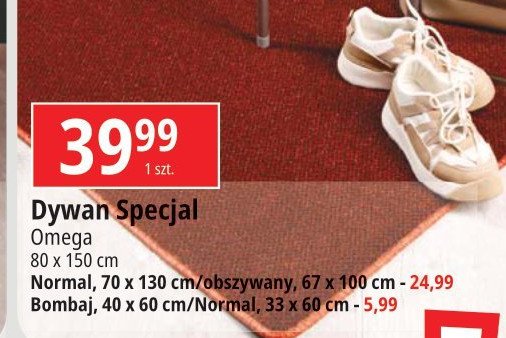 Dywan normal 33 x 60 cm Omega promocja