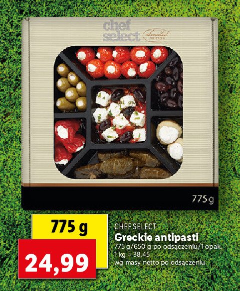 Greckie antipasti Chef select | Brak promocje - cena ofert opinie - - Blix.pl - - sklep