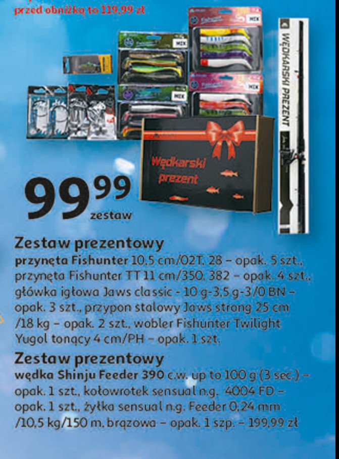 Zestaw prezentowy z w臋dk膮 shinju feeder 390 promocja