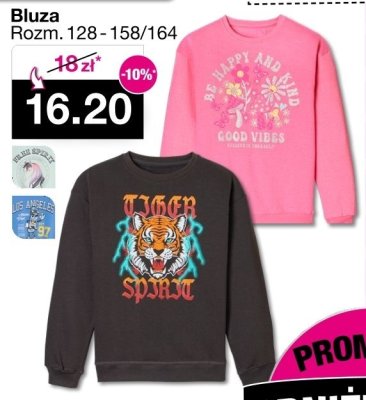Bluza Rozm. 128 - 158/164 promocja w Woolworth