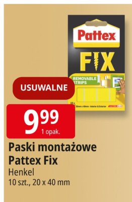 Paski montażowe Pattex Fix Henkel promocja w Leclerc