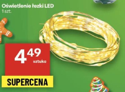 Oświetlenie łożki LED promocja w Delikatesy Centrum