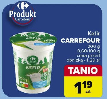 Kefir luksusowy Carrefour promocja