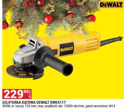 Szlifierka kątowa DeWalt DWE4117 promocja w Merkury Market