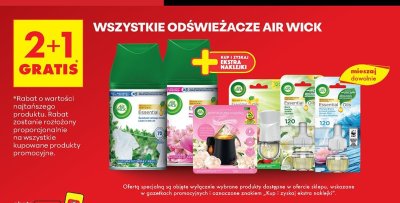 Odświeżacz powietrza Air Wick różne rodzaje promocja w Biedronka