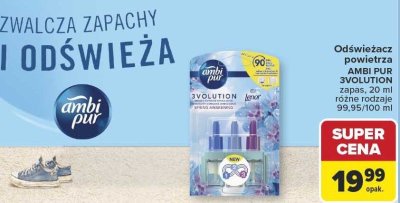 Odświeżacz powietrza AMBI PUR 3VOLUTION zapas, 20 ml różne rodzaje promocja w Carrefour