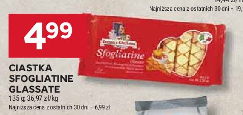 Ciastka sfogliatine Romeo e giulietta promocja