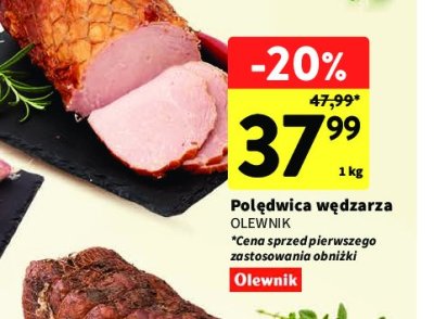 Polędwica wędzarza Olewnik promocja