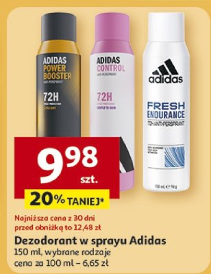 Dezodorant w sprayu Adidas promocja w Auchan