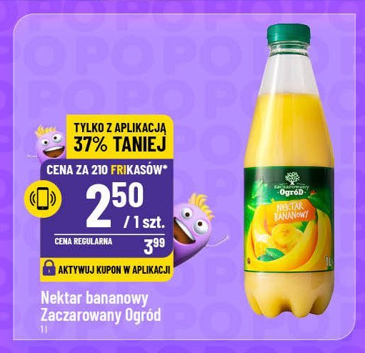 Nektar bananowy Zaczarowany ogród promocja