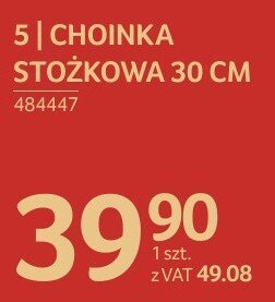 Choinka stożkowa 30 cm promocja w Selgros