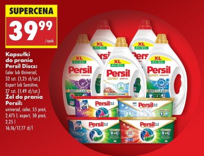 Kapsu艂ki do prania 4in1 deep clean Persil discs promocja