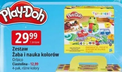 Zabawka Play-Doh Zestaw Żaba i nauka kolorów promocja w Leclerc
