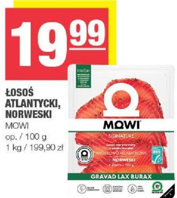 Łosoś atlantycki, norweski MOWI promocja w SPAR